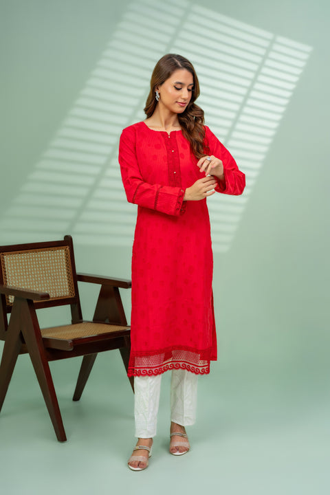 Jahan Ara - Ruby (1-Pcs Stitched Kurti)
