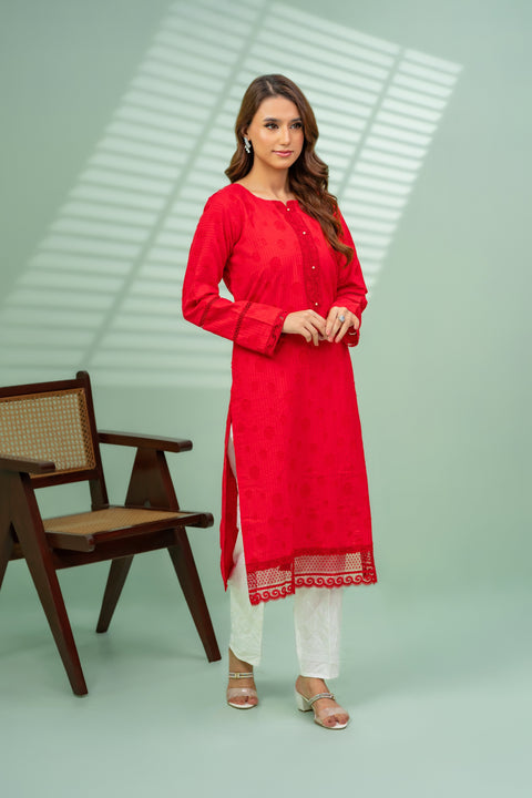 Jahan Ara - Ruby (1-Pcs Stitched Kurti)