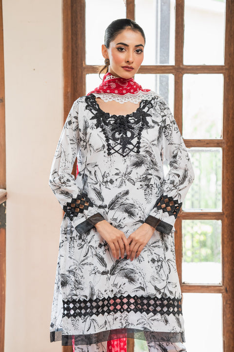 Jahan Ara - Signature black (2Pcs-Unstitched)